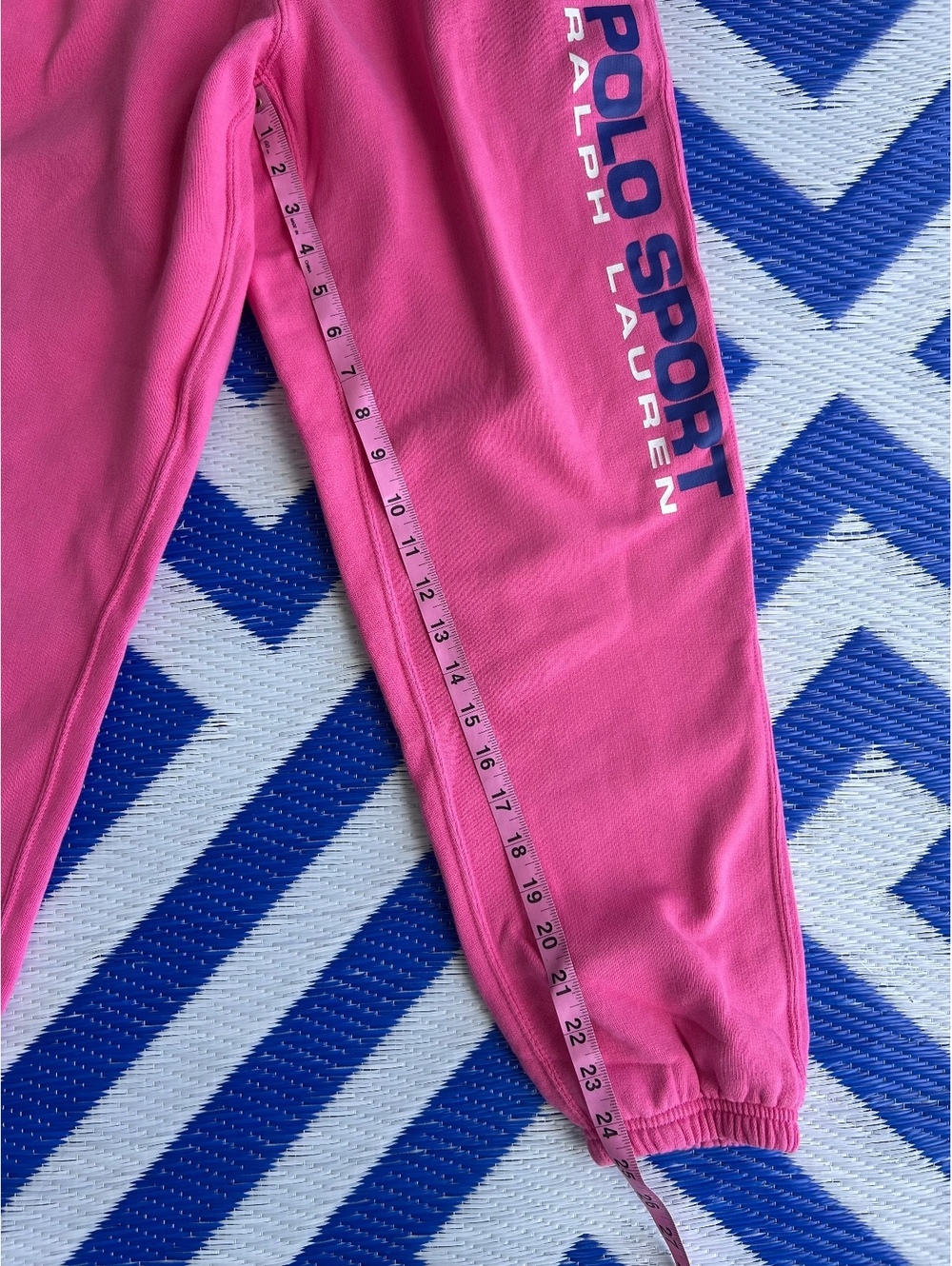 Polo Sport Ralph Lauren Pink Sweatpants Size Small - Picture 14 of 15
